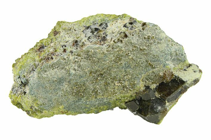 Gemmy Andradite Garnets with Epidote - Afghanistan #290373